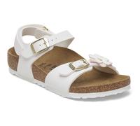 Birkenstock Rio AS Kids Flowers Birko-flor white (13) Schmal 28