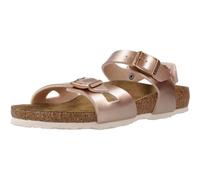 BIRKENSTOCK Rio AS Kids Mädchen Sandale,Schmale Weite,Metallic Copper, 30886- Größe 34