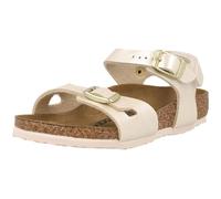 Birkenstock - Rio HL (Birko-Flor Kids) - Sandalo da Bambina Con Due fasce e cinturini regolabili 32/Pearl White-N
