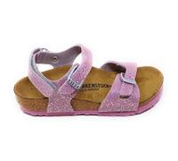 Birkenstock Rio Hl Kids, Birko Flor Sandalen für Mädchen, violett, 34 EU