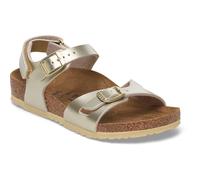 Birkenstock - Kid's Rio AS - Sandalen, Gr. 28 EU 28 - Narrow, beige (ElectricMetallicGold)