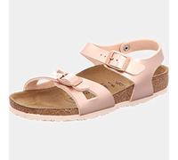 Birkenstock Rio Kids, Birko Flor Sandal, Braun Electric Metallic Copper, 31 EU