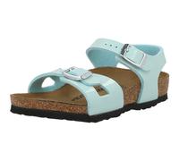 Birkenstock Rio, Uni-Kinder-Sandalen, Surfgrün, 29 EU Étroit