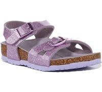 Birkenstock Rio, Unisex-Kinder-Sandalen, violett, 32 EU