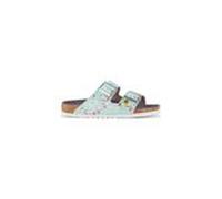 Birkenstock Sandale Arizona ESD Größe 38 flower field mint Birko-Flor® EN 61340