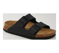 BIRKENSTOCK Sandale Arizona PROF, Birko Flor, Größe 39 schwarz, DIN EN ISO 20347