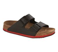 BIRKENSTOCK Sandale Arizona Super Grip, Birko Flor, Größe 40 schwarz, DIN EN ISO 20347