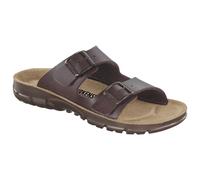 Birkenstock Sandale Bilbao, Birko-Flor, Dark Brown, Weite normal, Größe 39