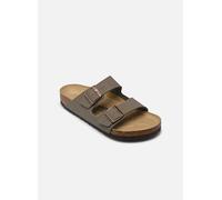 Birkenstock - Sandalen Arizona Birko Flor - Regular - Braun - Größe 45