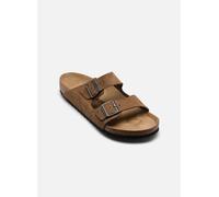 Birkenstock - Sandalen Arizona Suede - Regular - Braun - Größe 40