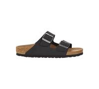 Birkenstock - Sandalen - Arizona Vegan Birko-Flor Narrow Black für Herren - Größe 39 - schwarz schwarz 39