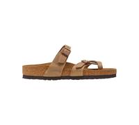 Birkenstock - Sandalen aus geöltem Leder - Damen / Frau - Mayari Oiled Leather Regular Tobacco Brown - Mayari Oiled Leather Regular Braun 38