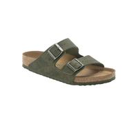 BIRKENSTOCK Herren Pantolette 'Arizona' karamell / oliv / silber, Größe 42 karamell / oliv / silber 42