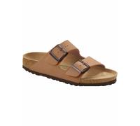 Birkenstock - Sandalen aus synthetischem Material - Damen / Frau Arizona Vegan Birkibuc Narrow - Arizona Vegan Birkibuc Narrow Pecan für Damen - Rosa 37