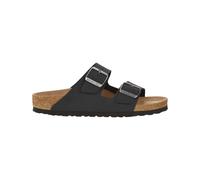 Birkenstock - Sandalen aus synthetischem Material - Unisex - Arizona Vegan Birkibuc Regular - Arizona Vegan Birkibuc Regular Black für schwarz 44