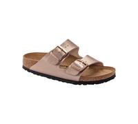 Birkenstock - Sandalen aus synthetischem Wildleder - Damen / Frau Arizona Birko-Flor Narrow - Arizona Birko-Flor Narrow Copper für Damen - Größe Rosa 41