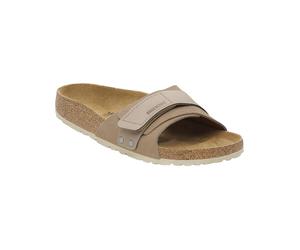 Birkenstock - Sandalen aus Wildleder - Damen / Frau - Oita Suede Leather Narrow - Oita Suede Leather Narrow Taupe für Damen aus Leder - Braun 40