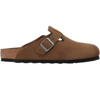 Birkenstock 1030861 Boston BS Dark Tea Tonal Sandalen für Herren aus Wildleder Braun, Dark Tea Tonal, 42 EU