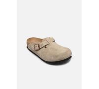 Birkenstock - Sandalen Boston Kids Suede - Narrow - beige - Größe 27