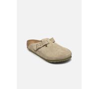 Birkenstock Boston Suede Leather Holzschuhe