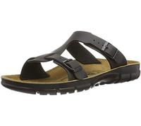 Birkenstock Sandalen Damen Sommer - Sofia - Anatomisch geformtes Kork-Latex-Fußbett - Flache Sandaletten mit modischer T-Spange und verstellbaren Riemen - Sommerschuhe - Schwarz - 40