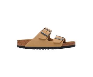 Birkenstock - Sandalen mit 2 Gürtelschlaufen und verstellbarer Schnalle - Unisex - Arizona Birkibuc Regular Latte Cream - Arizona Birkibuc Braun 44