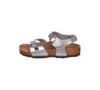 Birkenstock Sandalen "Rio" in Silber - Größe 24 | Kindersandalen