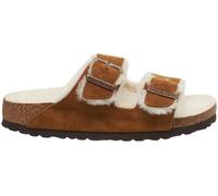 Birkenstock Sandalen - Sandals 'Arizona Shearling' - Gr. 38 (EU) - in Braun - für Damen