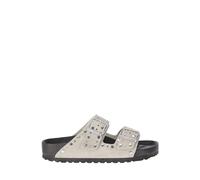 Birkenstock Sandalen - Suede Leather Sandals - Gr. 40 (EU) - in Grau - für Damen