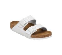 Birkenstock - Sandalen - Unisex - Arizona Natural Leather - Arizona Natural Leather White für Herren aus Leder - Größe 38 - Weiß Weiß 38