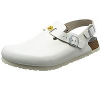 BIRKENSTOCK Schuh Tokio Antistatik/Naturleder Weiss Gr. 41 - schmales Fußbett