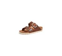 Birkenstock Schuhe Damen Hausschuhe 1011073 Arizona Big Buckle Größe 39 Cognac, Antique Cognac, 39 EU
