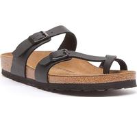 BIRKENSTOCK Mayari BF Damen,Frauen,Zehentrenner,Synthetik,pflegeleicht,Sandale,strapazierfähig,hautfreundlich,Schwarz,37 EU