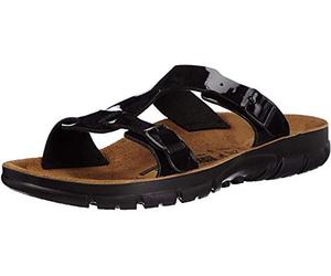Birkenstock Schuhe Sofia Birko-Flor Weichbettung Schmal Black Patent (263183) 37 Schwarz