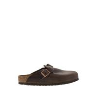 Birkenstock Slipper & Pantoletten - Boston - Leather Sabot - Gr. 40 (EU) - in Schwarz - für Damen