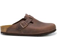 Birkenstock Slipper & Pantoletten - Boston Sliders Brown - Gr. 38 (EU) - in Braun - für Damen