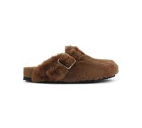 Birkenstock Slipper & Pantoletten - Plush Shearling Slippers - Gr. 38 (EU) - in Braun - für Damen