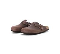 Birkenstock Slipper & Pantoletten - sandales mules boston - Gr. 43 (EU) - in Braun - für Damen