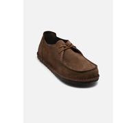 Birkenstock Utti Lace Suede Leather (Regular Fit) Braun 41