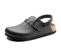 Birkenstock Superlauf Damen Clogs Kay SL Schwarz - SCHMALES Fußbett 37