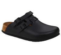 Birkenstock Clog Kay Superlauf, WB, Naturleder, schwarz, normal, Größe 46