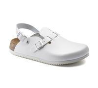 Birkenstock Superlauf Herren Clogs Kay SL Weiß - NORMALES Fußbett 39