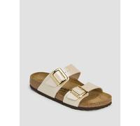 Birkenstock Sydney Cb Bf Narrow Pantoletten Für Damen 1029492-gracefulpearlwhite Beige 39