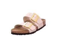 Birkenstock Sandalen Sydney Cushion Buckle Graceful Pearl White Damen Größe 37