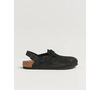 BIRKENSTOCK Tokio Classic Footbed Black Suede Schwarz 45