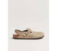 BIRKENSTOCK Tokio Classic Footbed Taupe Suede Beige 45