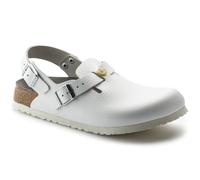 BIRKENSTOCK Schuh Tokio Antistatik/Naturleder Weiss Gr. 41 - schmales Fußbett