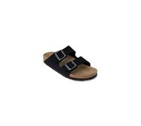 Birkenstock Arizona Damen , Herren Birkibuc Schmal, 39, Black