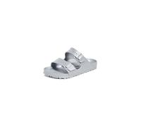 Birkenstock Unisex Arizona Essentials EVA Metallic Silver Sandalen - 40 Schmal EU, metallic silver, 9-9.5 Narrow Women/7-7.5 Narrow Men