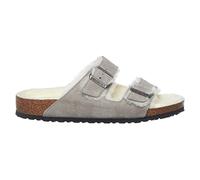 Birkenstock Unisex Arizona Shearling Suede Stone Coin Sandalen 40 EU